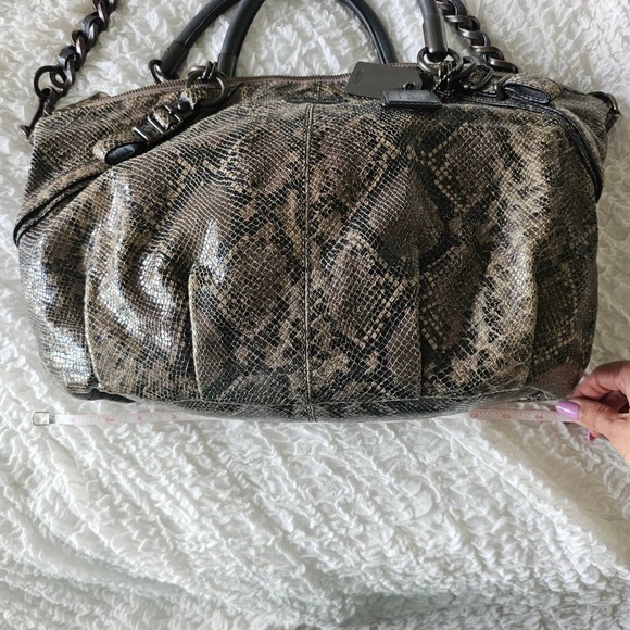 Coach Madison Sophia Snakeskin Hobo Shoulder Bag Limited Edition - Picture 7 of 11